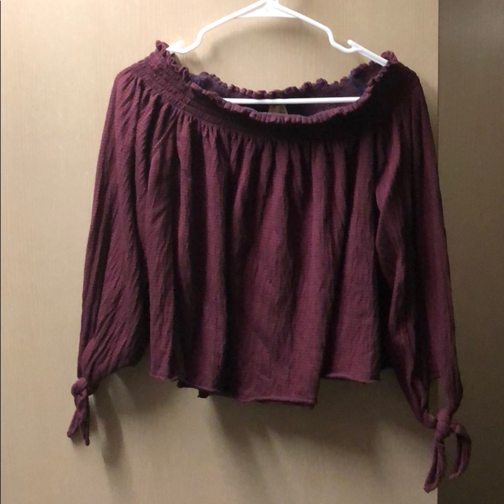 Free People Off the shoulder top. Not worn